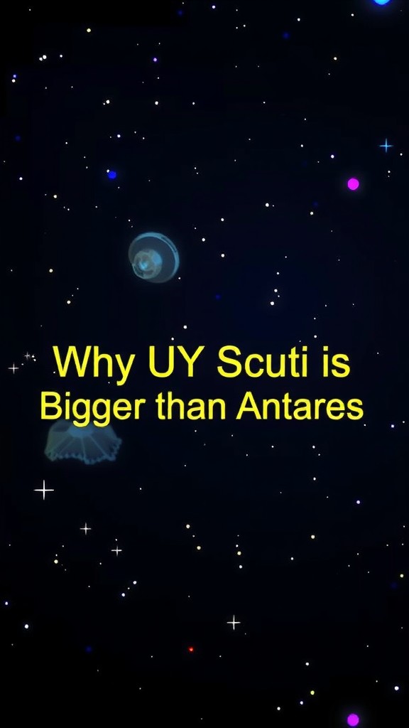 UY Scuti: Antares से बड़ा एक विशाल तारा!