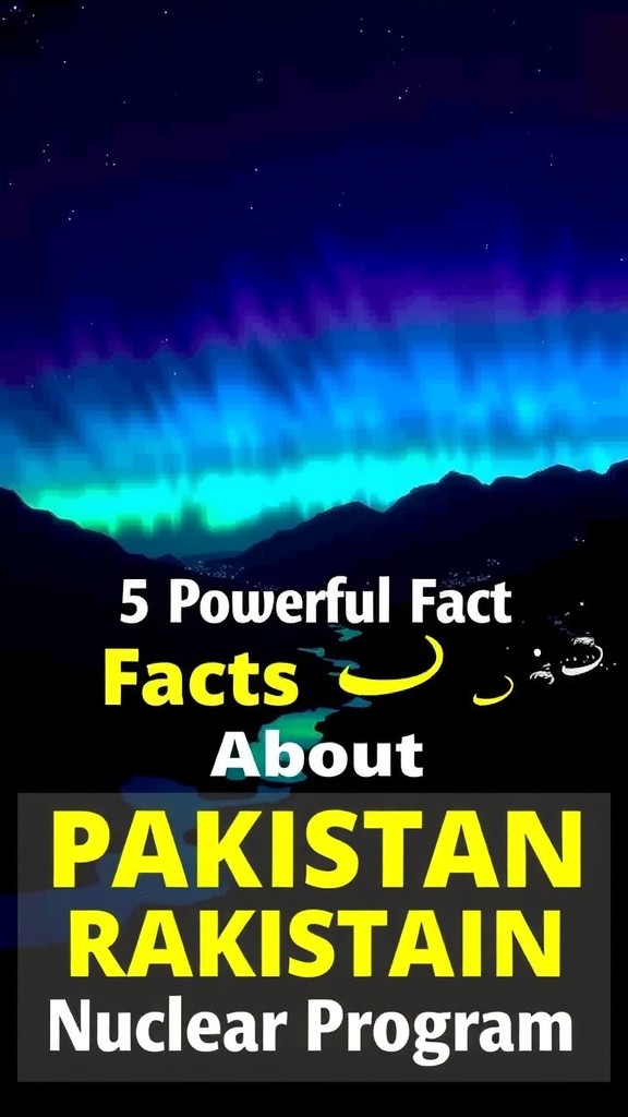 5 Powerful Facts About Pakistan's Nuclear Program
