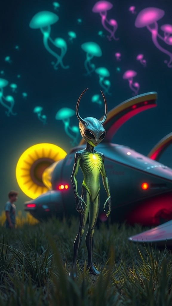 Zorak's Journey: From Fear to Friendship on Earth