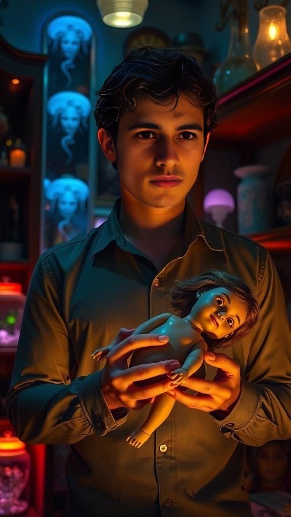 Boneka Seram: Kolaborasi dengan Ghost Influencer!