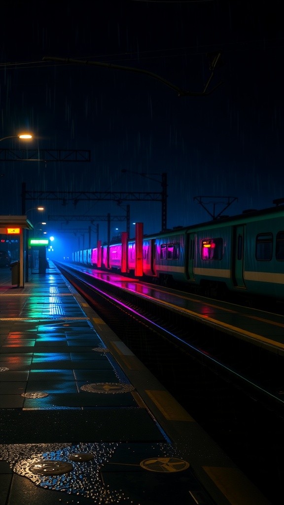 Hujan di Stasiun Terakhir: Cerita Raka dan Nisa