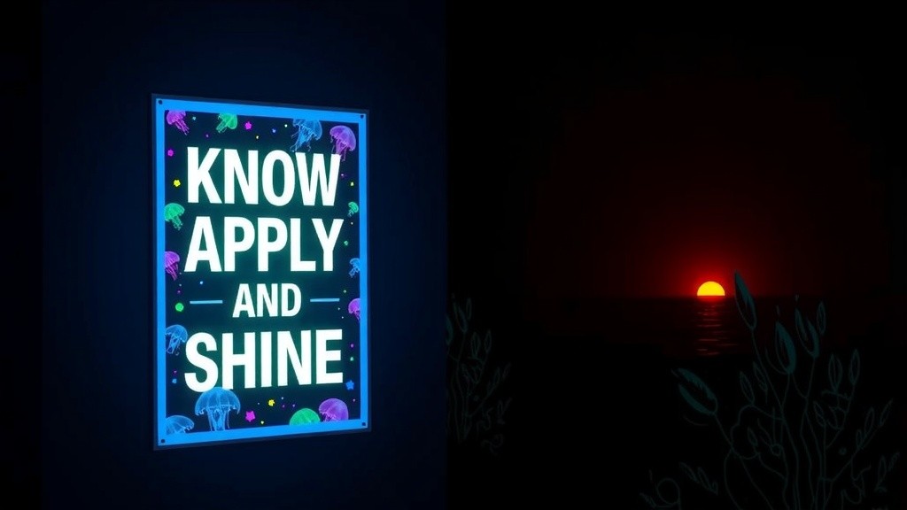 Unlock Your Potential with 'Know, Apply and Shine'