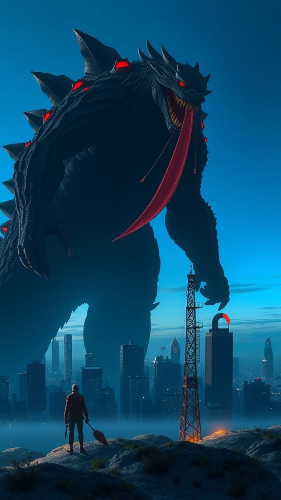 Pahlawan Saudaraku: Pertarungan Melawan Monster Raksasa