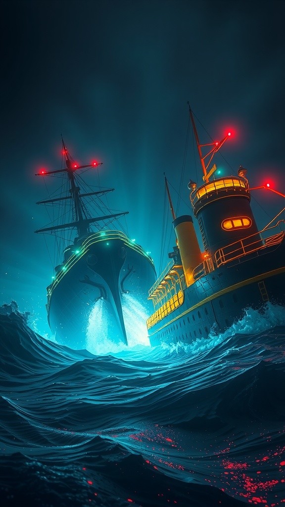 War at Sea: Missiles on a Giant Ship
