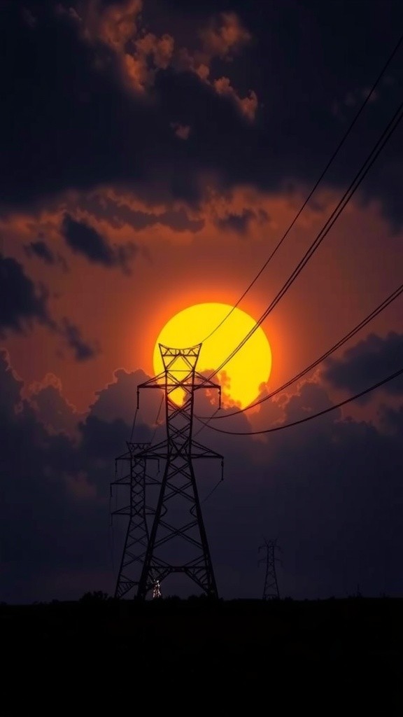 हाई-वोल्टेज बिजली की तारों के खतरनाक प्रभाव