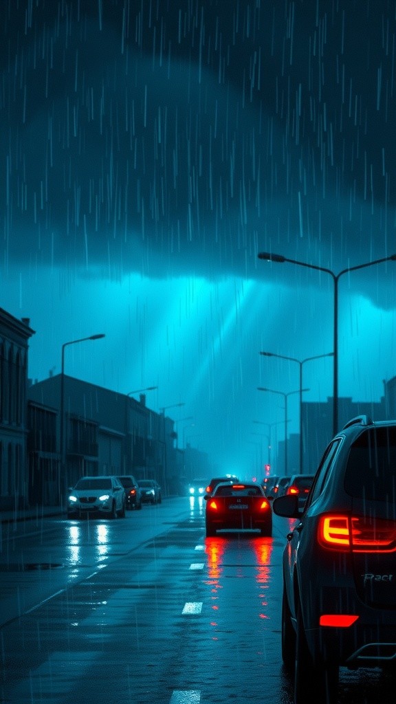 Droning in the Flood and Heavy Rain