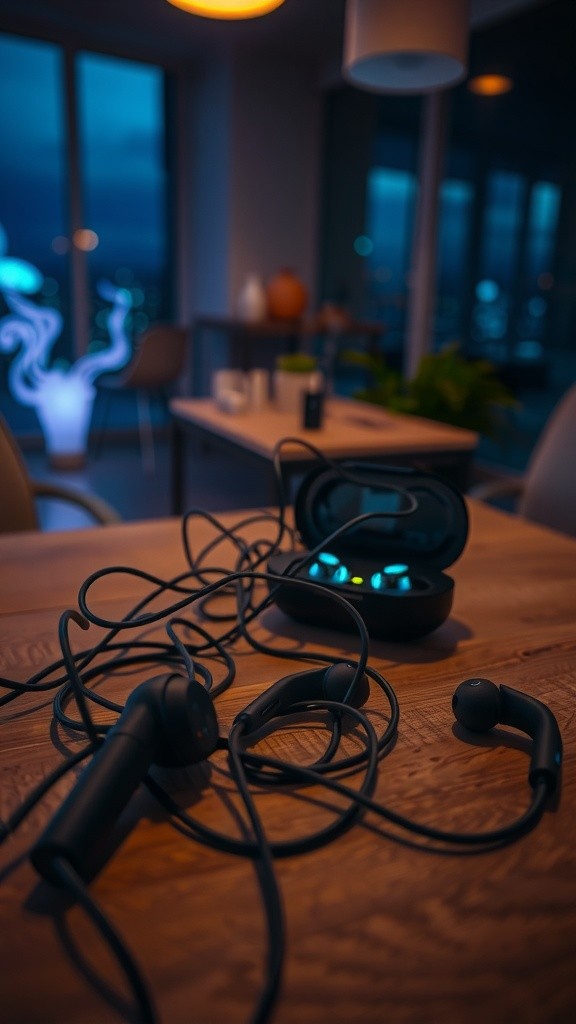 Wireless Bluetooth Earbuds with 40H Playtime, IPX7, Deep Bass and LED Display