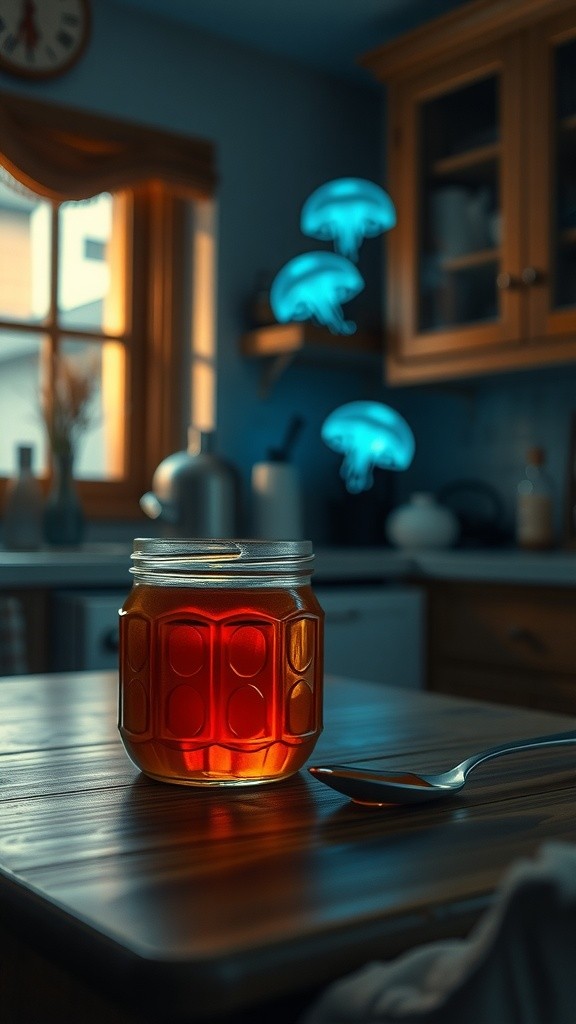 Honey's Golden Embrace: A Serene Ritual