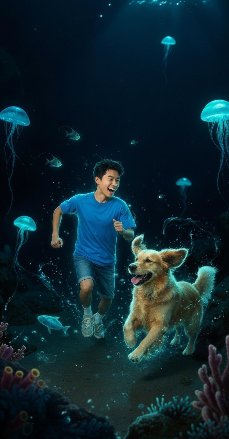 A Boy, His Puppy, and the Mysterious Glowing Asteroid