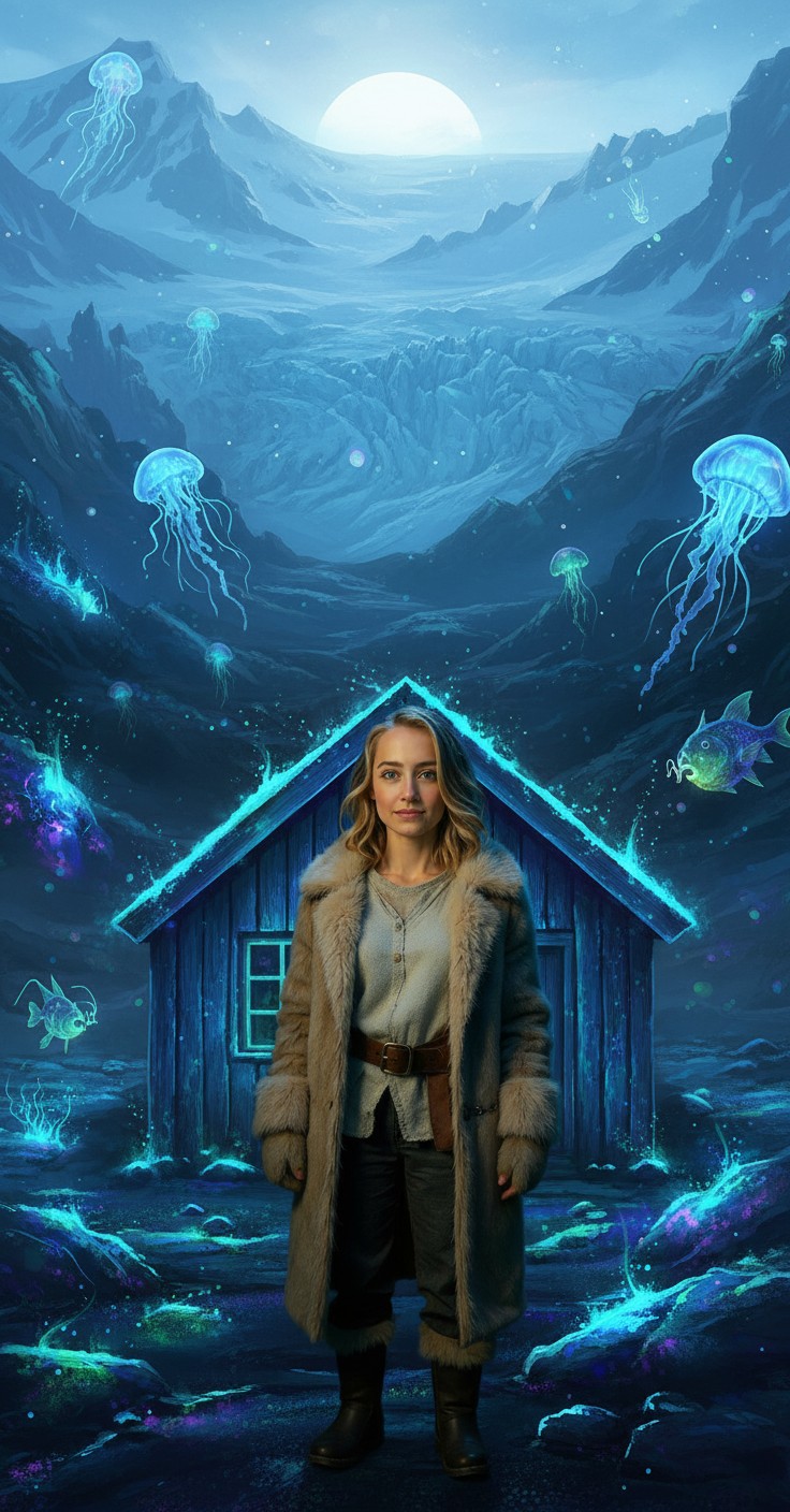 Ice Diamond Powers: A Girl's Discovery in Ice Land