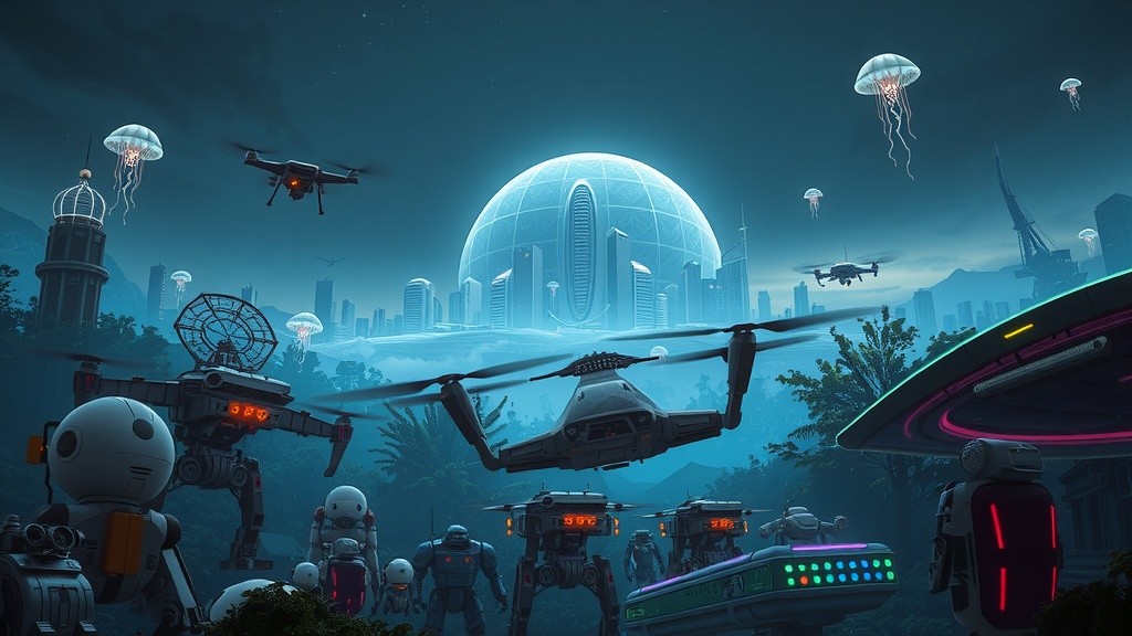 Rahasia Hutan Gemerlap: Misi Lana dan Bot-Bot