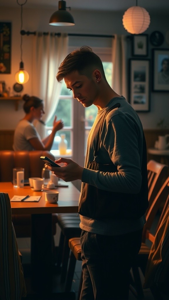 Budi Panik Karena HP Hilang!