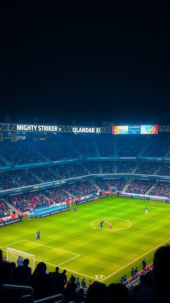 Trophy Match: Mighty Striker vs Qlandar XI