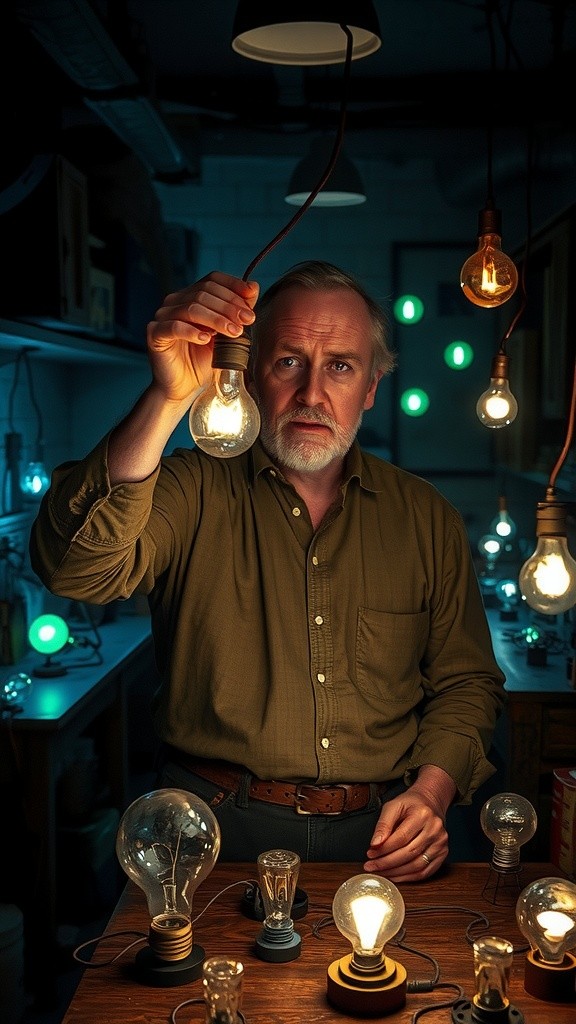 Ketekunan Edison dan Penemuan Lampu Listrik yang Mengubah Dunia