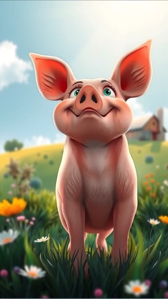 Barnaby the Flying Pig: A Rolling Adventure!