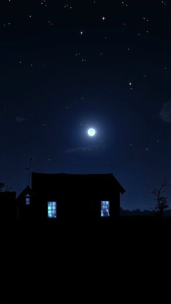 काली माँ का साया: एक भूतिया रात