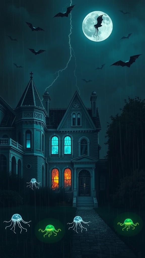 Creepy Chronicles: A Haunted House Halloween Tale