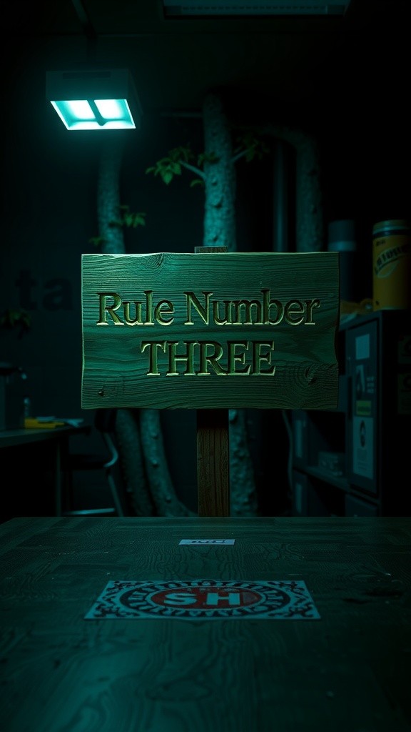 Rule Number Three: The Freezer's Knock