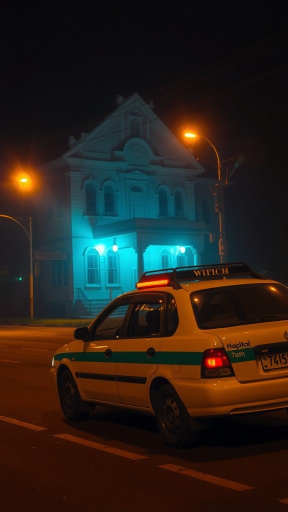 Sopir Taksi dan Penumpang Hantu