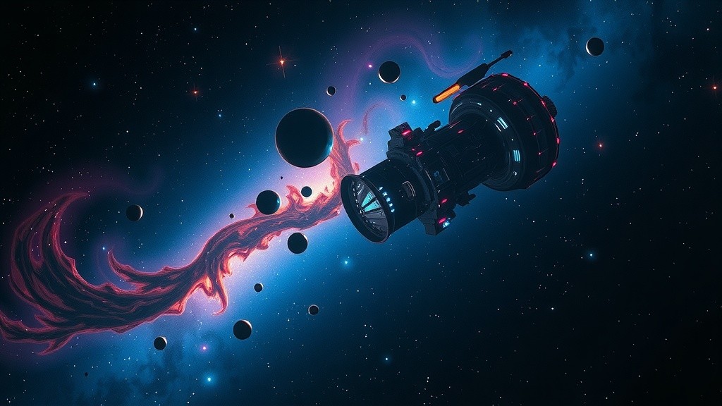 Hyperspace Hijinks: Captain Eva vs. the Space Squid!