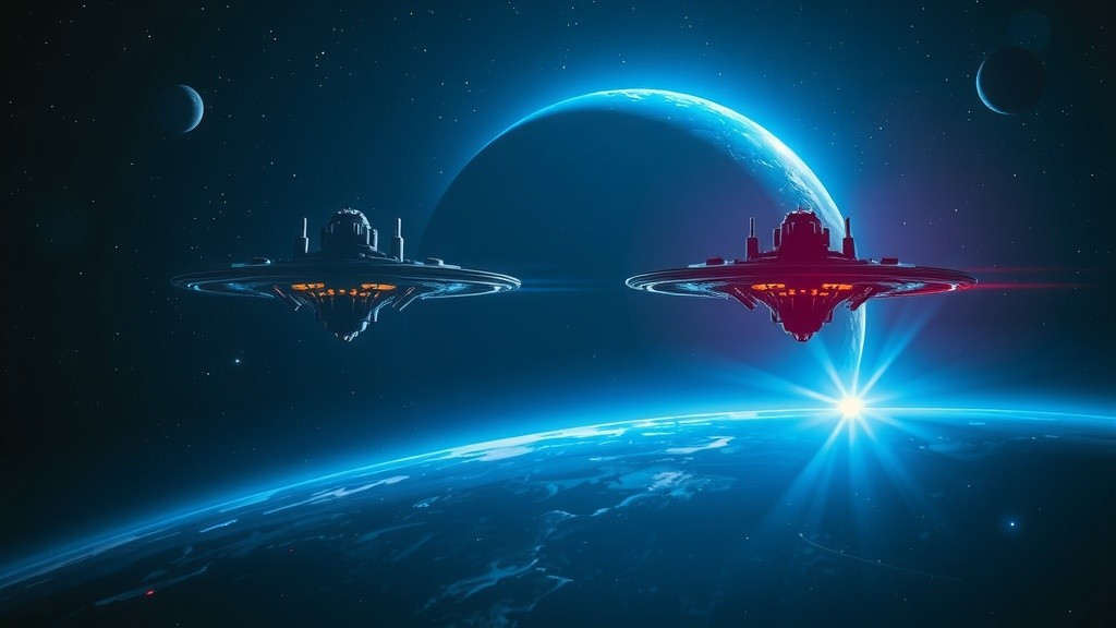 Cosmic Love: Romeo and Juliet in Space Stations