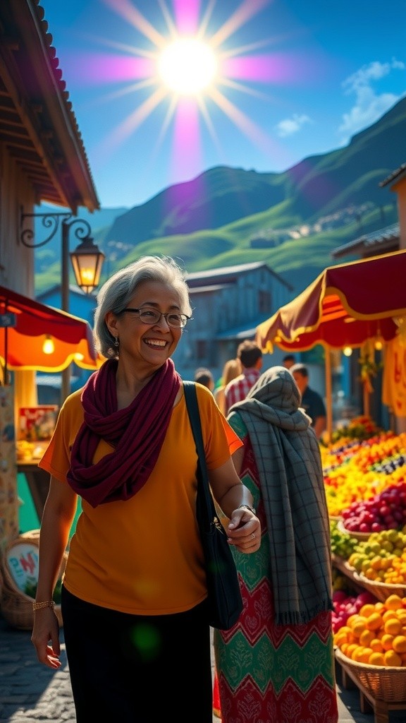 Tifa and Sandra: A Journey from Village to Town