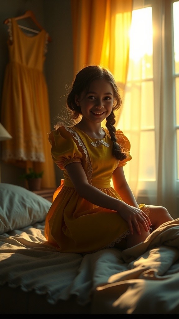 Cute Girl and Cat Moments