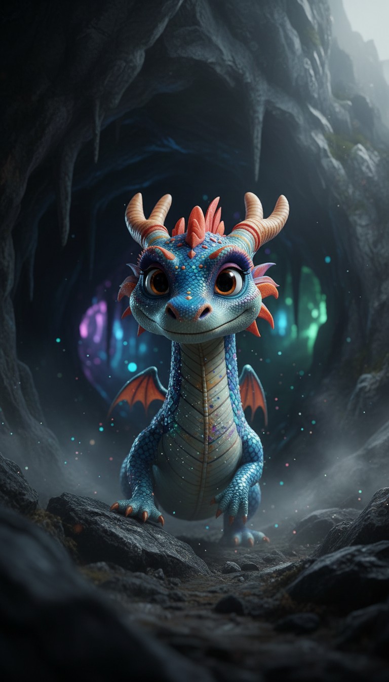 Dragon's Descent: From Cave to Majesty