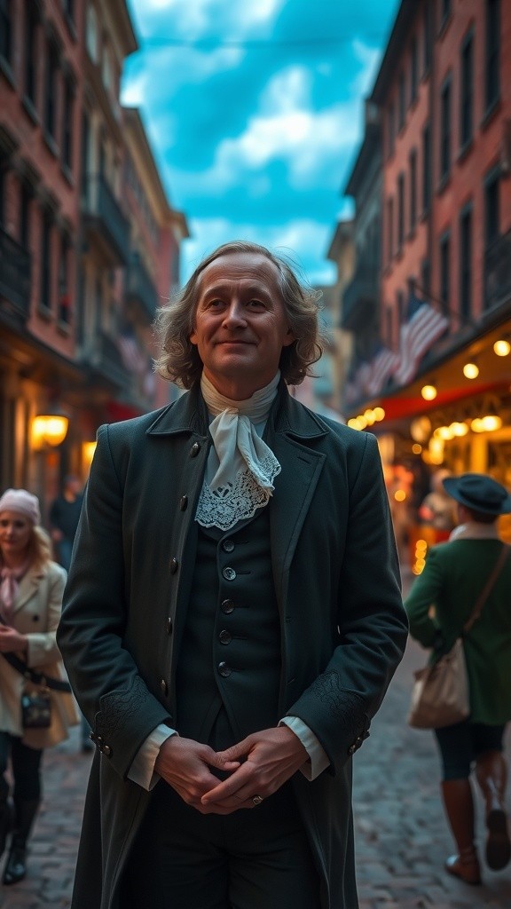 Franklin's Time Warp: A Journey to the Future