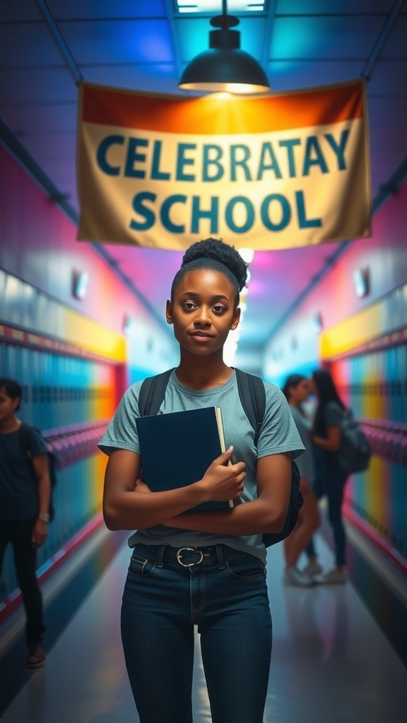 Ada's Empowering Drawing Against Bullies