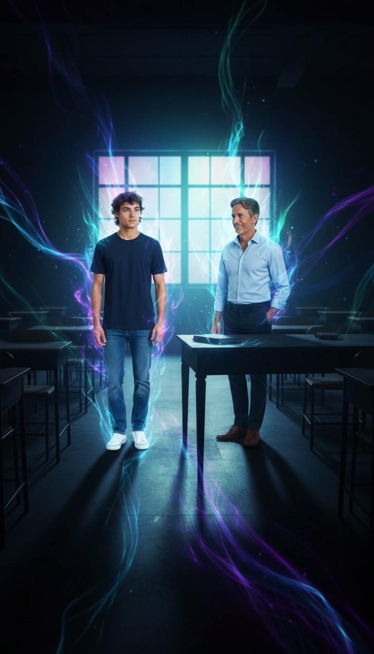 Conversation Between a Student and Teacher about English