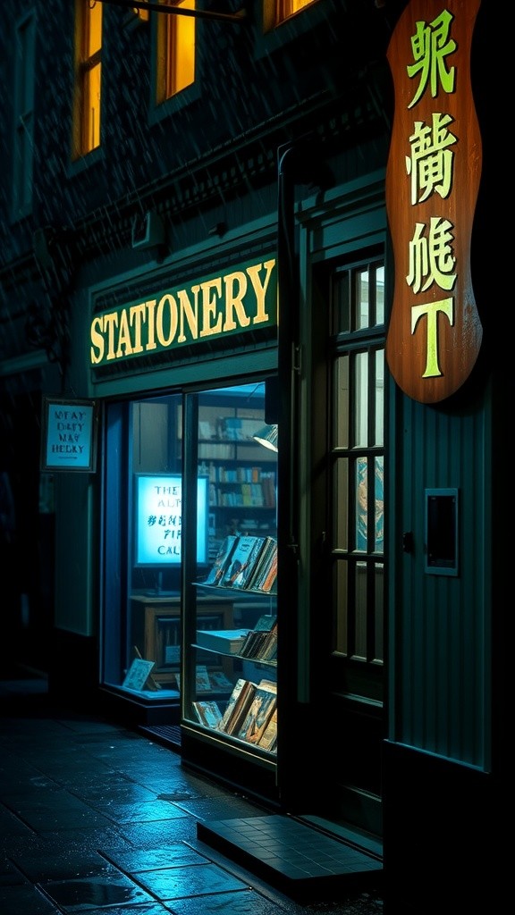 Chance Reunion in the Rain