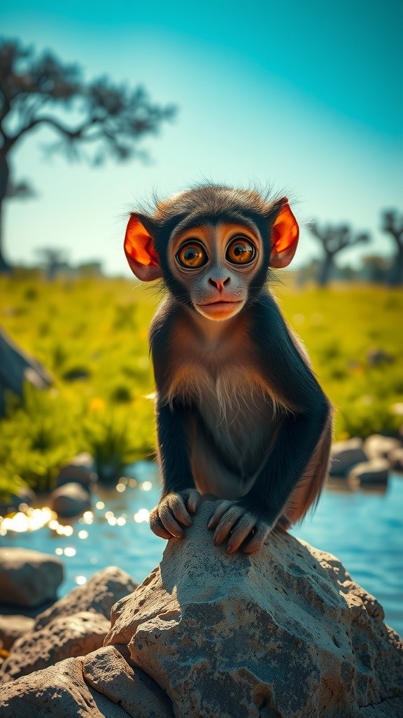 The Unlikely Tale of a Monkey and a Lion