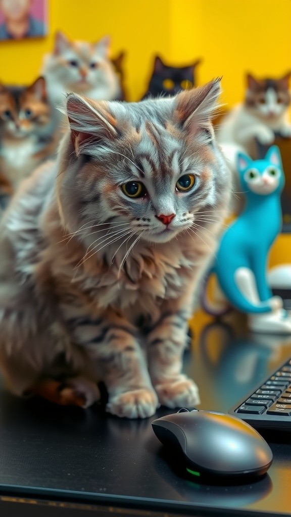 Mochi: Kucing Gamer yang Mengubah Dunia Esports!