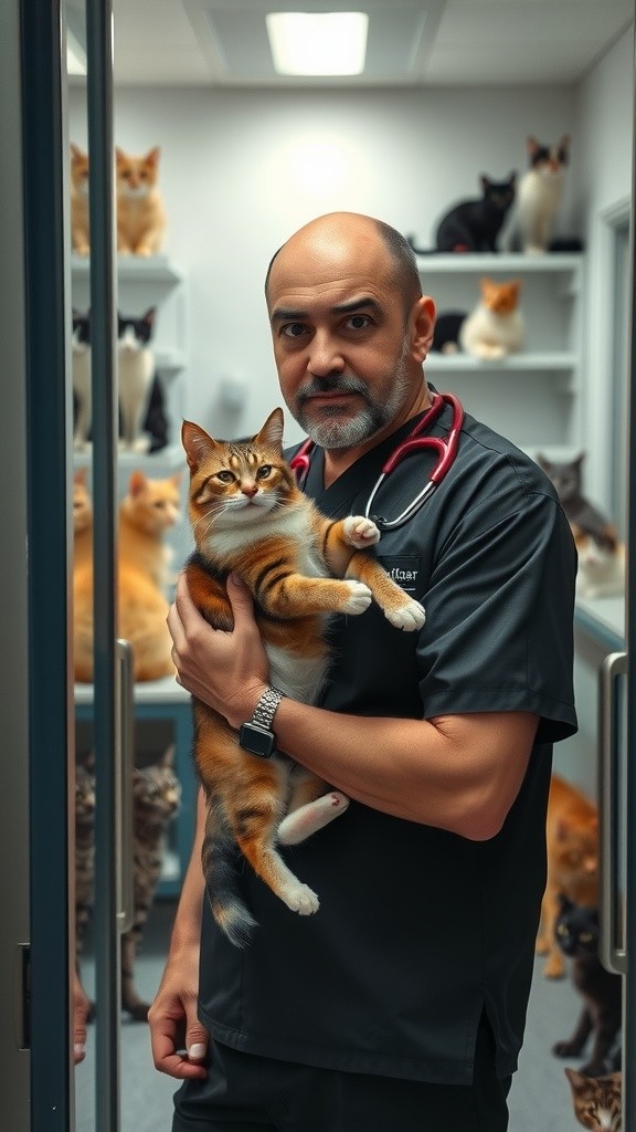 Kucing Tidak Bisa Bicara: Komedi di Dokter Hewan