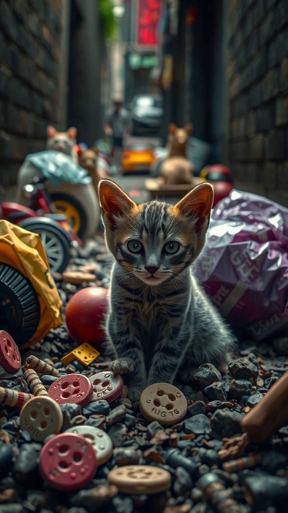Kisah Klowi: Kucing Malang yang Menemukan Kebahagiaan
