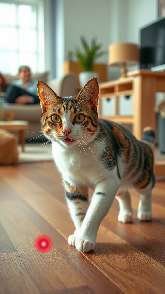 Tom Si Kucing dan Sinar Laser Licik