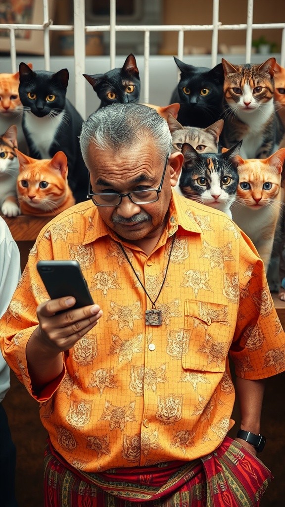 Mbah Kromo dan Smartphone: Ketika Resep Tempe Menjadi Viral!