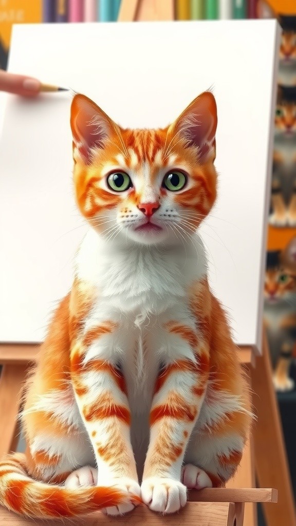 Kucing Kreatif: Seni Kacau yang Menggemaskan