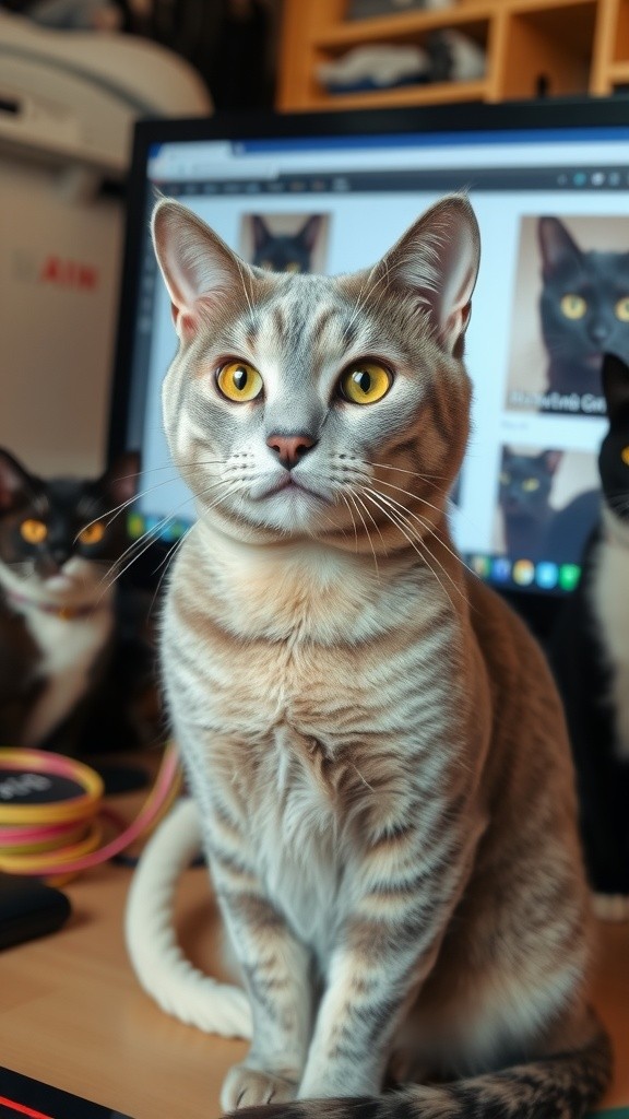 Kucing Menonton Kucing: Sebuah Renungan