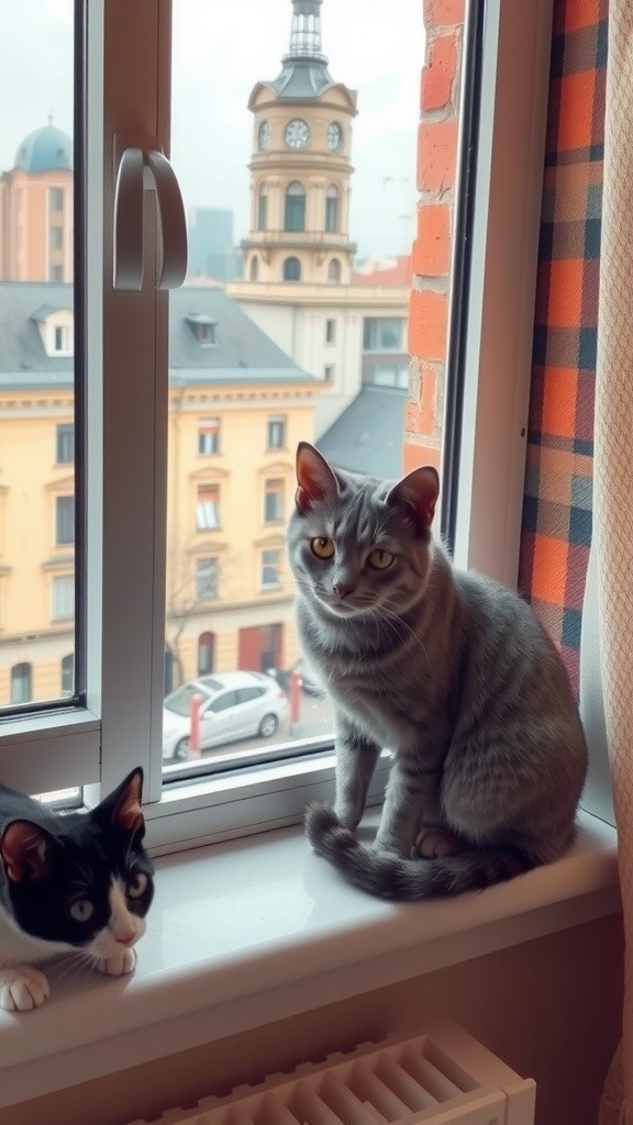 Kucing Cerdas di Apartemen Sempit