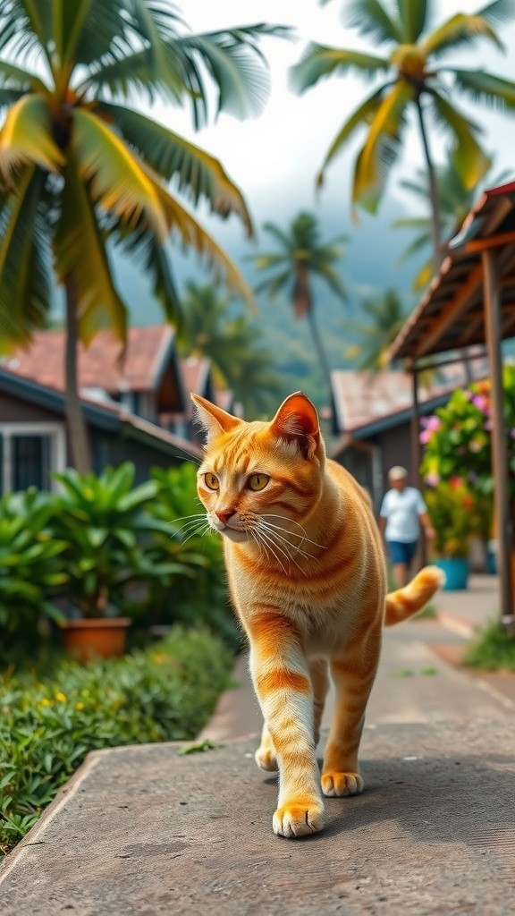 Oren Si Kucing Pahlawan Desa