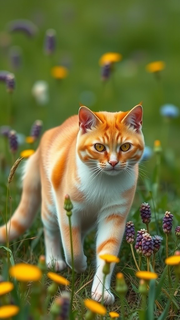 Kucing Pemberani: Petualangan di Padang Rumput
