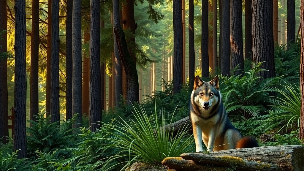 The Clever Rabbit and the Sly Wolf
