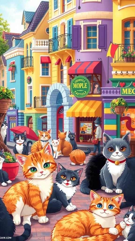 Kehidupan Bahagia di Meowville: Surga Kucing