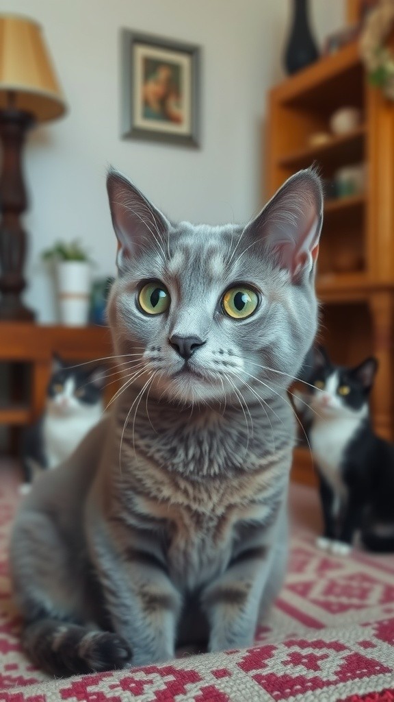 Reaksi Kucing Ketika Mangkuk Makannya Kosong!