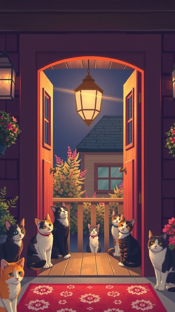 Kucing Malam yang Mengejutkan Roni