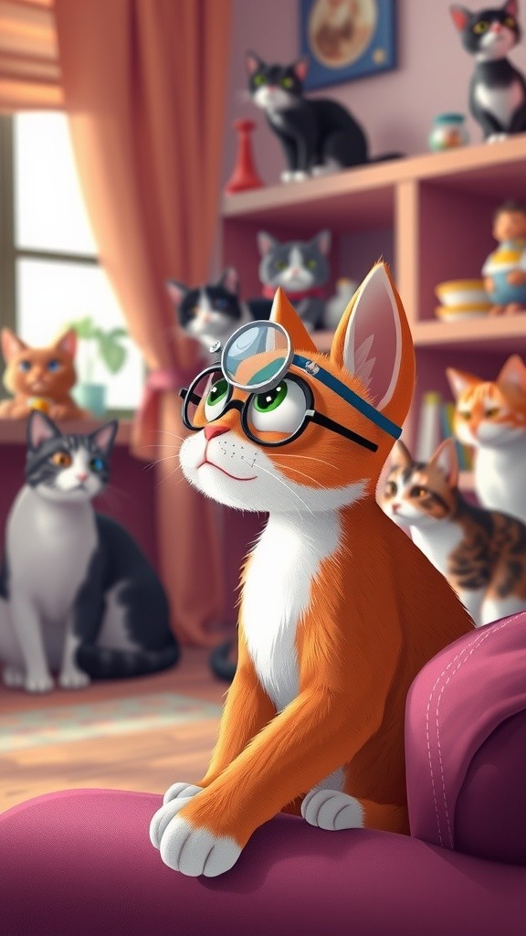 Whiskers si Detektif yang Lupa
