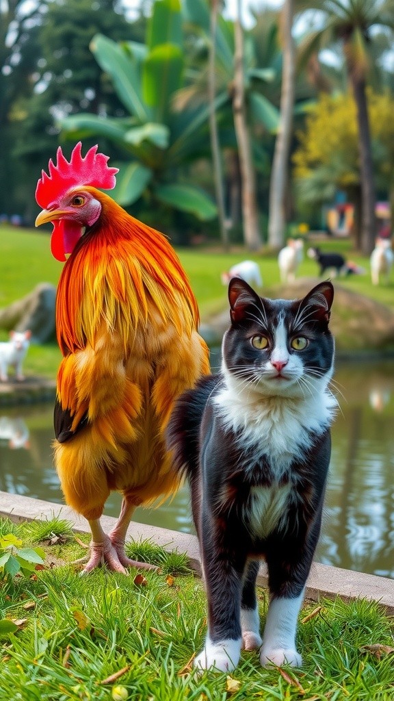 Ayam dan Bebek: Spa Alami di Kolam