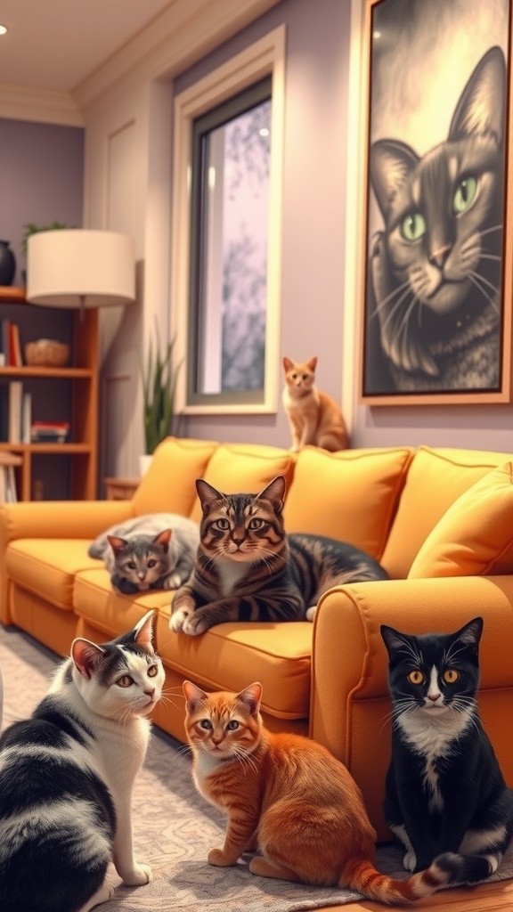 Kucing Pemalu dengan Suara Mengejutkan